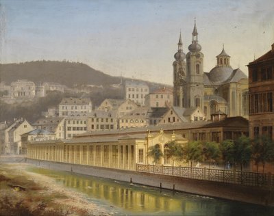 View of Karlsbad by J. Wilhelm Jankowsky